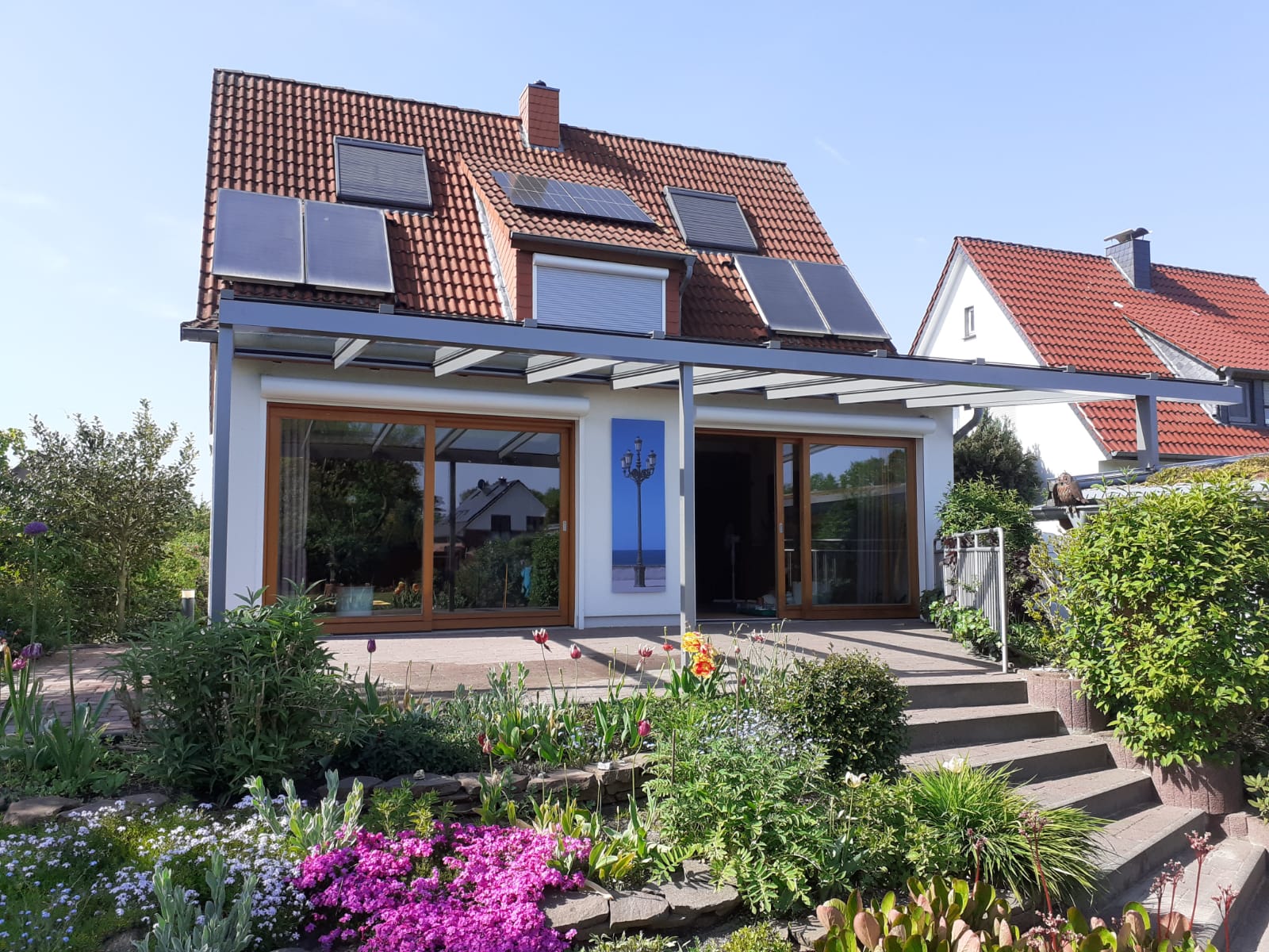 Terrassendach mit Unterglasmarkise in Celle