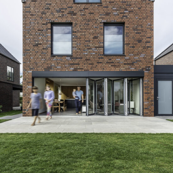 Sanierung mit Glasfaltwand