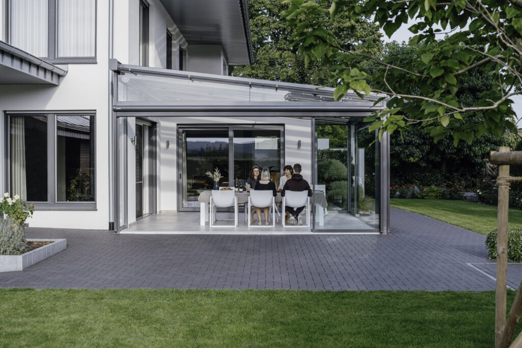 Das Glashaus - Outdoor-Wohn- und Esszimmer in einem -