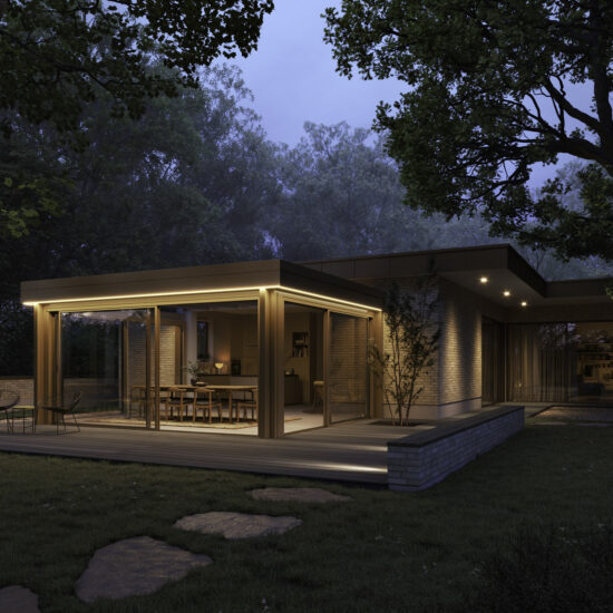 Avario Cube mit integrierter LED-Beleuchtung